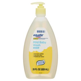 Equate Tear-Free Mild Baby Wash, 28 fl oz