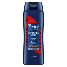 Suave Men Face & Body Wash;  Energizing Sport;  18 oz