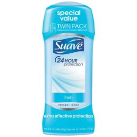 Suave Deodorant Antiperspirant & Deodorant Stick Fresh;  2.6 oz;  2 Pack