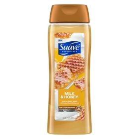 Suave Essentials Gentle Body Wash;  Milk & Honey;  18 oz