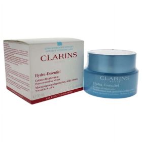 ($48 Value) Clarins Hydra-Essentiel Silky Cream SPF 15, Normal to Dry Skin, 1.7 Oz