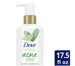 Dove Body Love Body Cleanser Acne Clear 17.5 fl oz