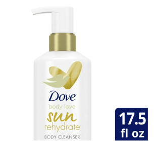 Dove Body Love Sun Rehydrate Liquid Body Wash Cleanser;  17.5 oz