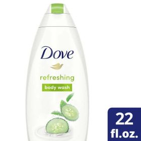 Dove Refreshing Body Wash Cucumber and Green Tea Cleanser 22 oz