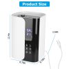 5L/1.32Gal Humidifiers Top Fill Cool Mist Humidifier with Essential Oils Diffuser Filter 360¬∞ Rotatable Outlet Nozzle 1-8 Hours Timer 1-3 Level Mist