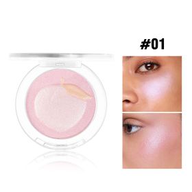 Fruit Highlight Powder Diamond Brightening Glitter (Option: 01 Peach)