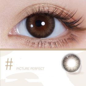 Mini Series Daily Color Contact Lenses (Option: Film brown-650Degree)