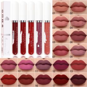 CmaaDu18 Color Matte Longlasting Lip Gloss (Option: Style6)