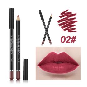 Waterproof And Durable Matte Lipliner (Option: 1G-02Color)