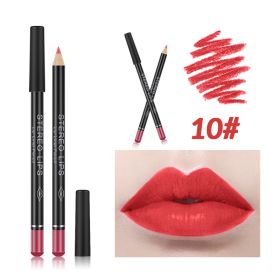 Waterproof And Durable Matte Lipliner (Option: 1G-10Color)