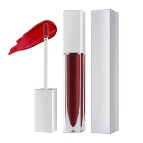 Lip Honey Matte Lipstick Glossy Clear Frosted Square Tube (Option: Style5-High gloss lip gloss)