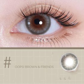 Mini Series Daily Color Contact Lenses (Option: Quiet Grey-300degree)