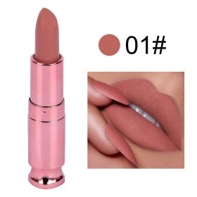 Easy To Color Matte No Stain On Cup Long Lasting Lipstick Lip Balm (Option: 1 Style)