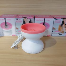 Electric Rechargeable Makeup Tools Cleaning Gadget (Option: White Powder)