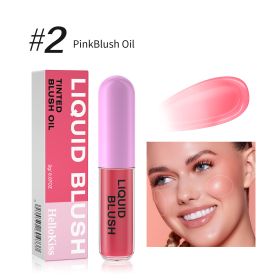 Rosy Non-fading Rouge Liquid Blush (Option: 02 Pink)