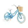 14" Kid's Bike with Training Wheels and Adjustable Handlebar Seat