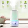 1500ml Ultrasonic Aroma Essential Oil Diffuser Air Humidifier w/7 Color LED Lights Waterless Auto Off