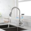 Touch Kitchen Faucet with Pull Down Sprayer,Single Handle High Arc  Pull out Kitchen Faucet,Single Level Stainless Steel Kitchen Sink Faucets with Pul