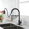 Touch Kitchen Faucet with Pull Down Sprayer,Single Handle High Arc  Pull out Kitchen Faucet,Single Level Stainless Steel Kitchen Sink Faucets with Pul