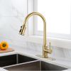 Touch Kitchen Faucet with Pull Down Sprayer,Single Handle High Arc  Pull out Kitchen Faucet,Single Level Stainless Steel Kitchen Sink Faucets with Pul