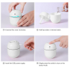 Air Humidifier Mini Ultrasonic USB Essential Oil Diffuser Car Purifier Aroma Anion Mist Maker for Home Car with LED Night Lamp