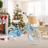 16" Kid's Bike with Training Wheels and Adjustable Handlebar Seat