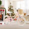 14" Kid's Bike with Training Wheels and Adjustable Handlebar Seat