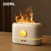 3D Flame Humidifier, Portable Silent Aromatherapy Essential Oil Diffuser With Flame Night Light For Home, Office, Kids Bedroom 250ml Cool Mist Humidif