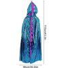 Dinosaur Cape Costume for Kids Hooded Robe Perfect for Halloween, Parties, and Cosplay