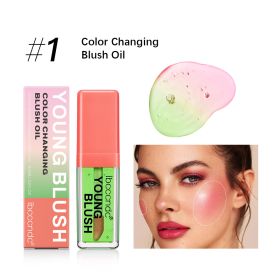 Natural Moisturizing Color-changing Blush Oil (Option: 1 Green Oil)