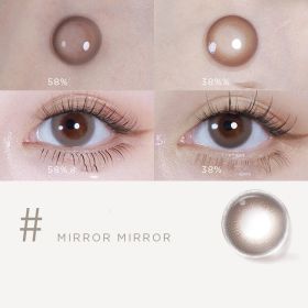 Mini Series Daily Color Contact Lenses (Option: Galo Brown38-550Degree)