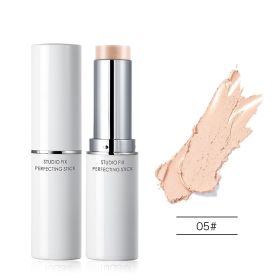 18 Colors Contour Stick Finishing Makeup Highlight Cover Dark Circles Acne Marks Brighten Stick Foundation (Option: 05 Color Number)